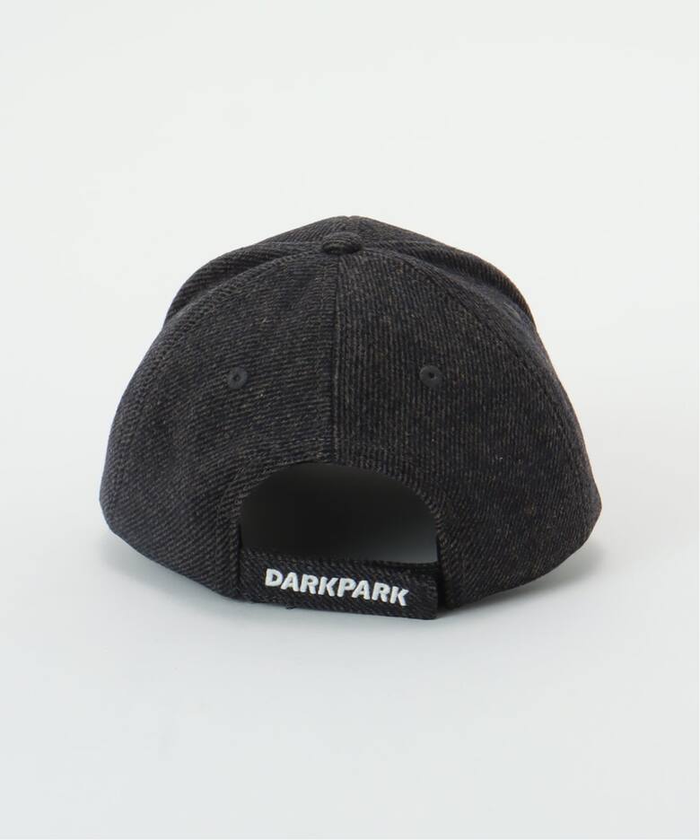 DARKPARK/ダークパーク】EMBROIDERED WOOL BASEBALL CAP（キャップ 