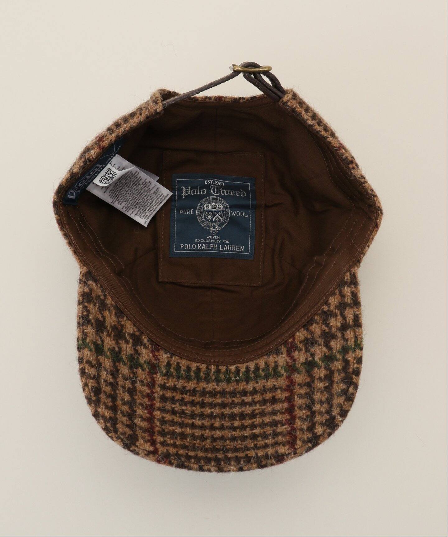 POLO RALPH LAUREN/ポロ ラルフ ローレン】TWEED CAP（キャップ 