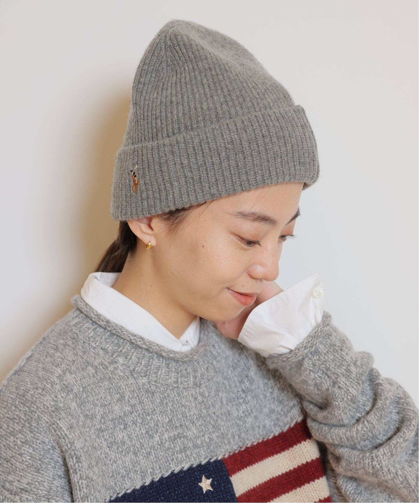 POLO RALPH LAUREN/ポロ ラルフ ローレン】 KNIT CAP（ニット 