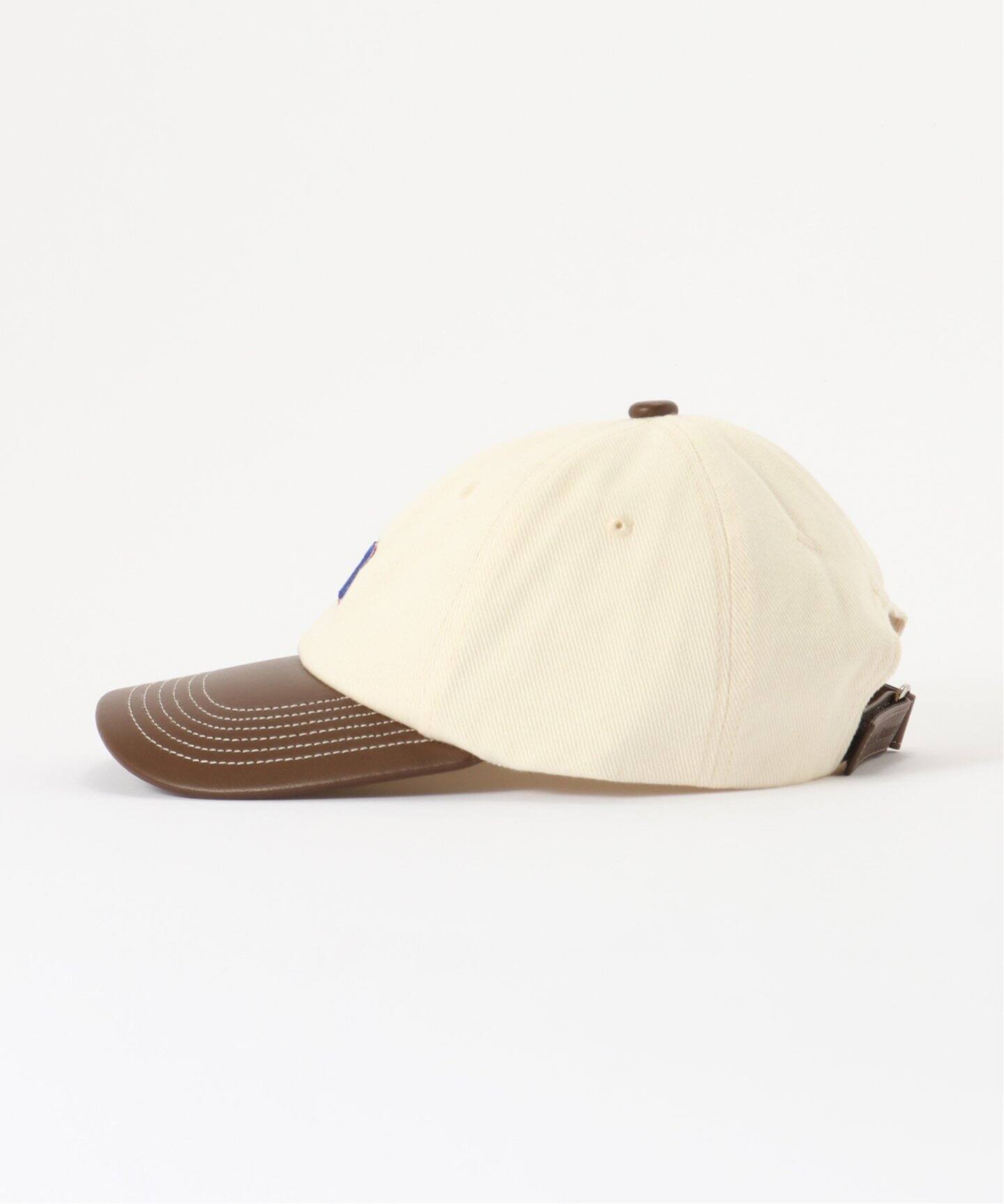 【新品未使用】wales bonner オリジナルキャップ アイボリー/ブラウン WALES BONNER/ウェールズ ボナー】 ORIGINAL CAP（キャップ）｜L
