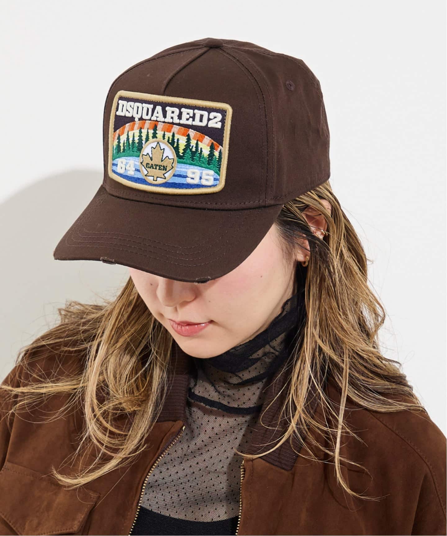 L'Appartement DSQUARED2 Cap ディースクエアード DSQUARED2/ディースクエアード】 Canadian Patch Cap（キャップ