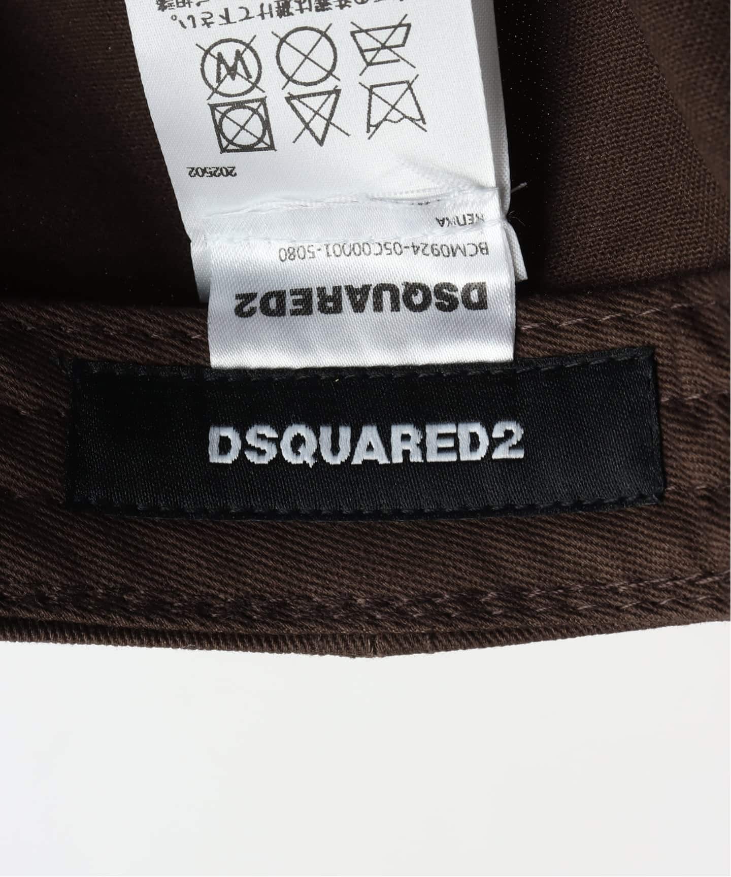 DSQUARED2/ディースクエアード】 Canadian Patch Cap（キャップ