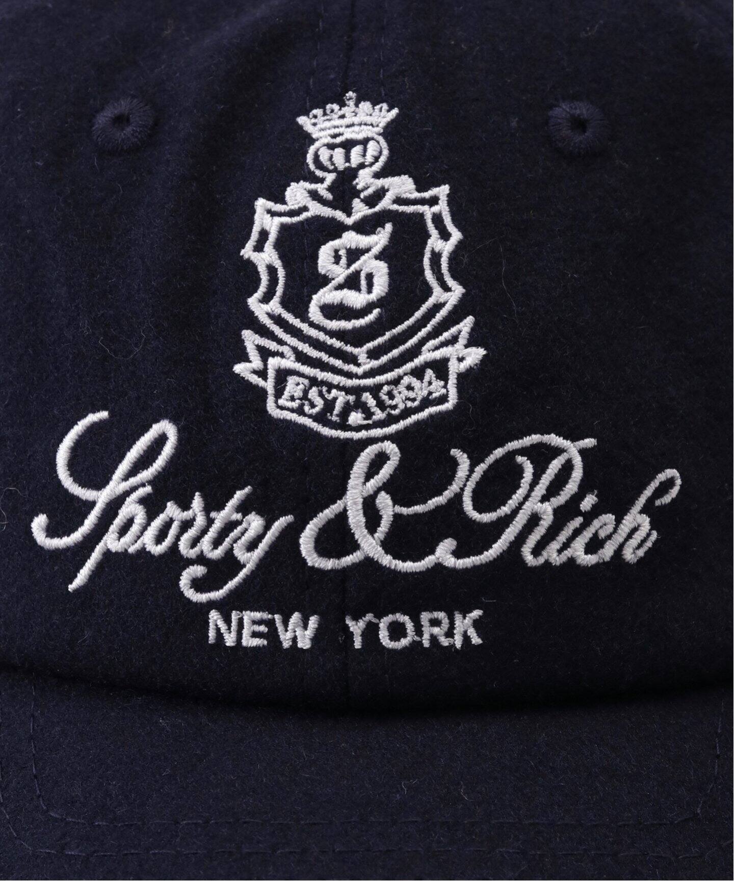SPORTY&RICH/スポーティアンドリッチ】 VENDOME WOOL HAT（キャップ