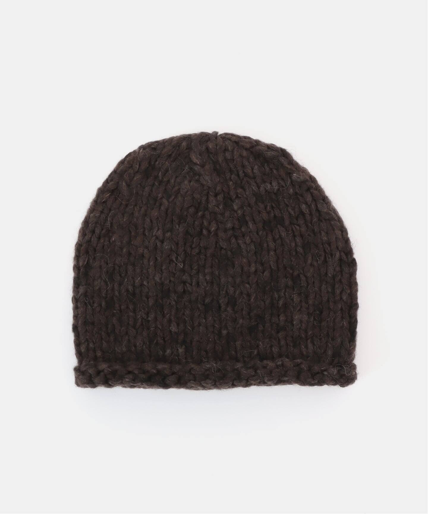タグ付き ローレンマヌージアン　Lauren Manoogian アルパカ　帽子 LAUREN MANOOGIAN/ローレン マヌージアン】 HANDKNIT HAT（ニット