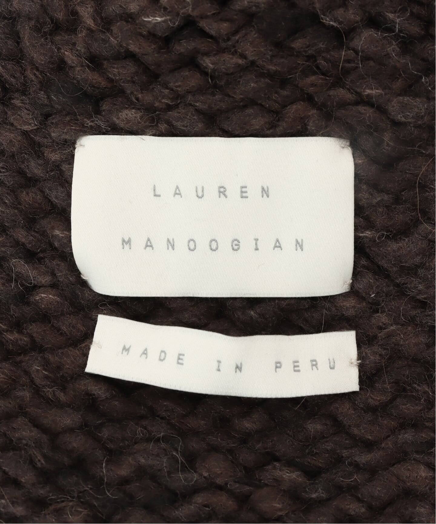 LAUREN MANOOGIAN/ローレン マヌージアン】 HANDKNIT HAT（ニット