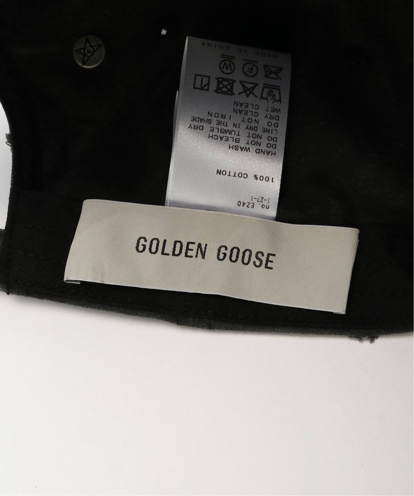 GOLDEN GOOSE / ゴールデングース】GOLDEN EMBROIDERY CAP