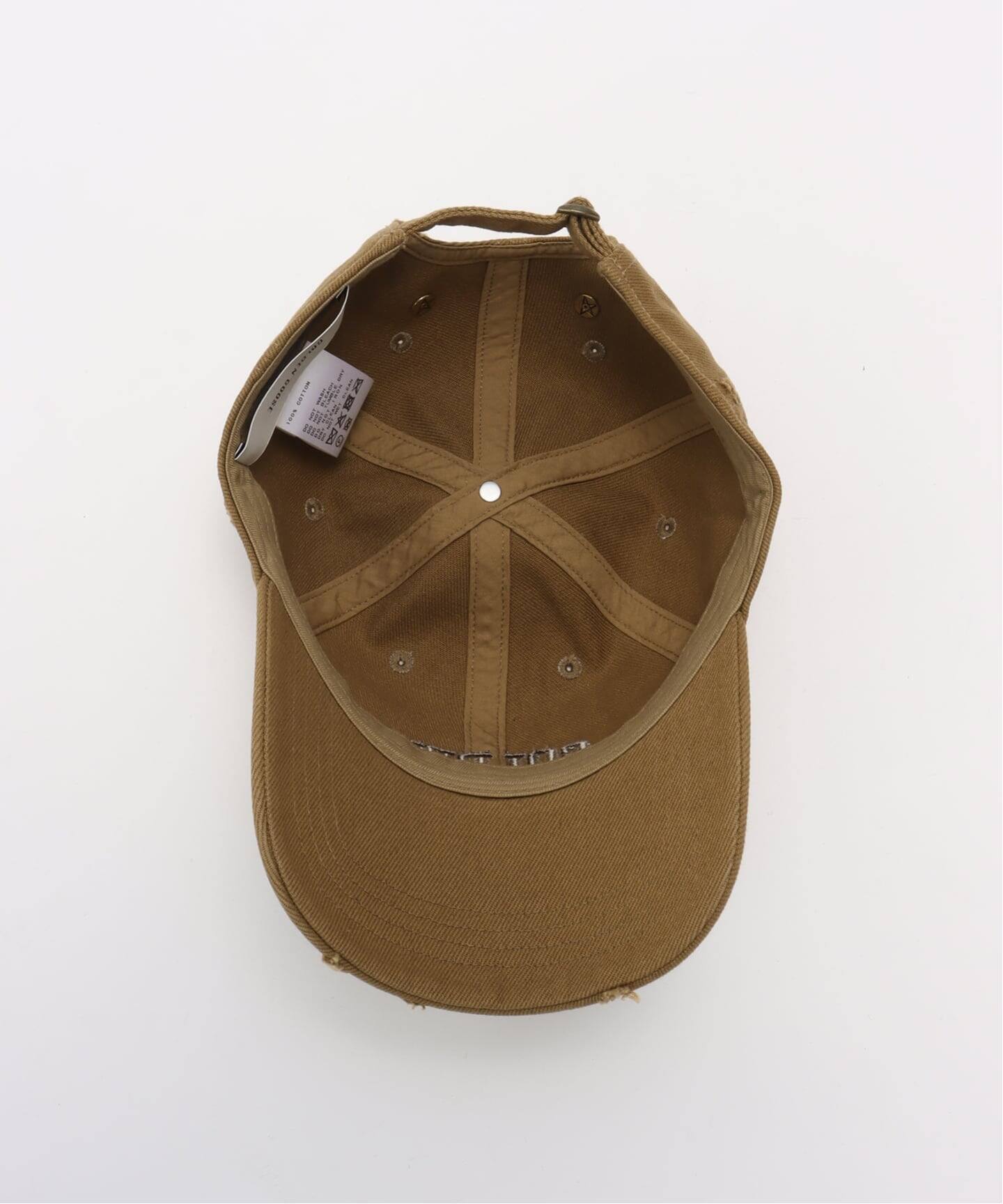 GOLDEN GOOSE / ゴールデングース】JOURNEY BASEBALL CAP COTTO