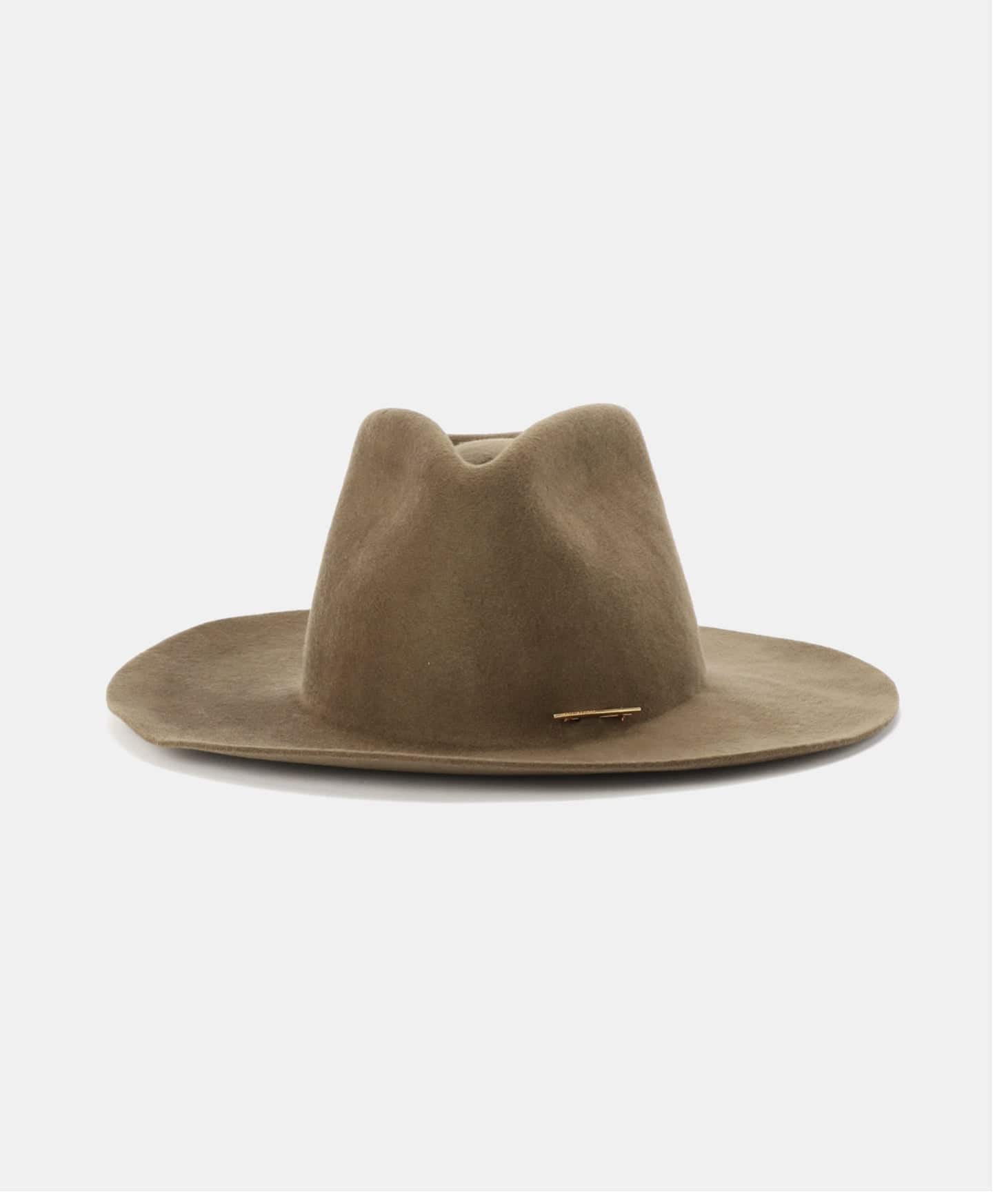 Deuxieme Classe JANESSA LEONE ハット　ブラウン美品 JANESSA LEONE/ジャネッサ レオン】 FELIX HAT（ハット）｜L
