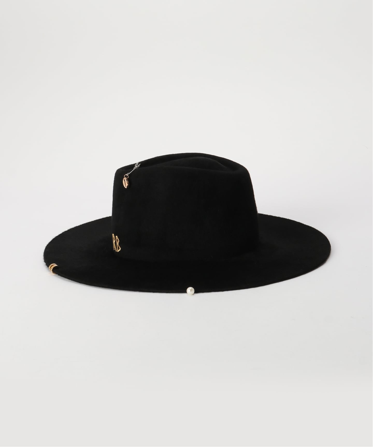 Ruslan Baginskiy/ラスラン・バジンスキー】Chain Strap Fedora