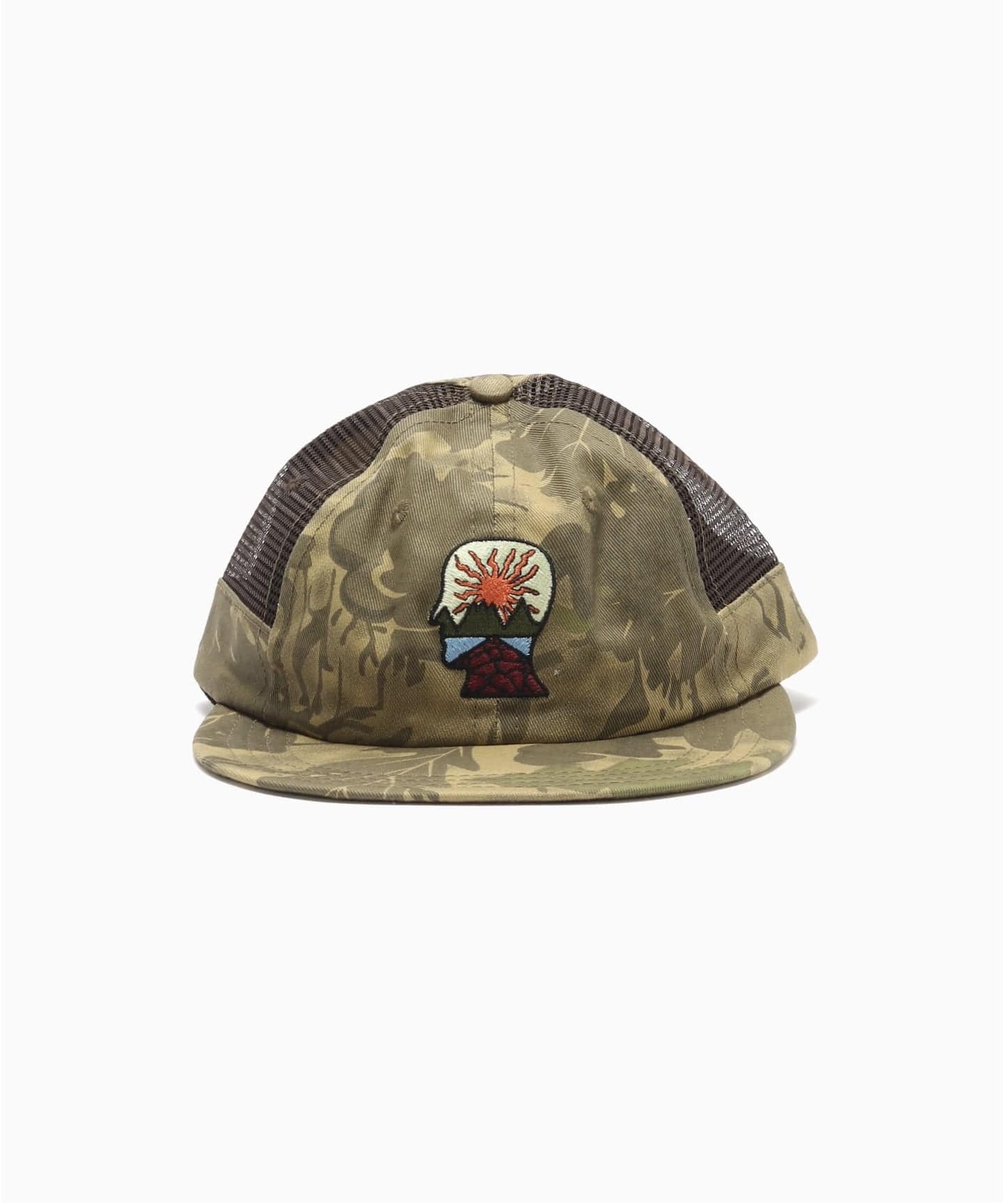 BRAIN DEAD / ブレインデッド MESH PANEL LOGOHEAD HAT（キャップ