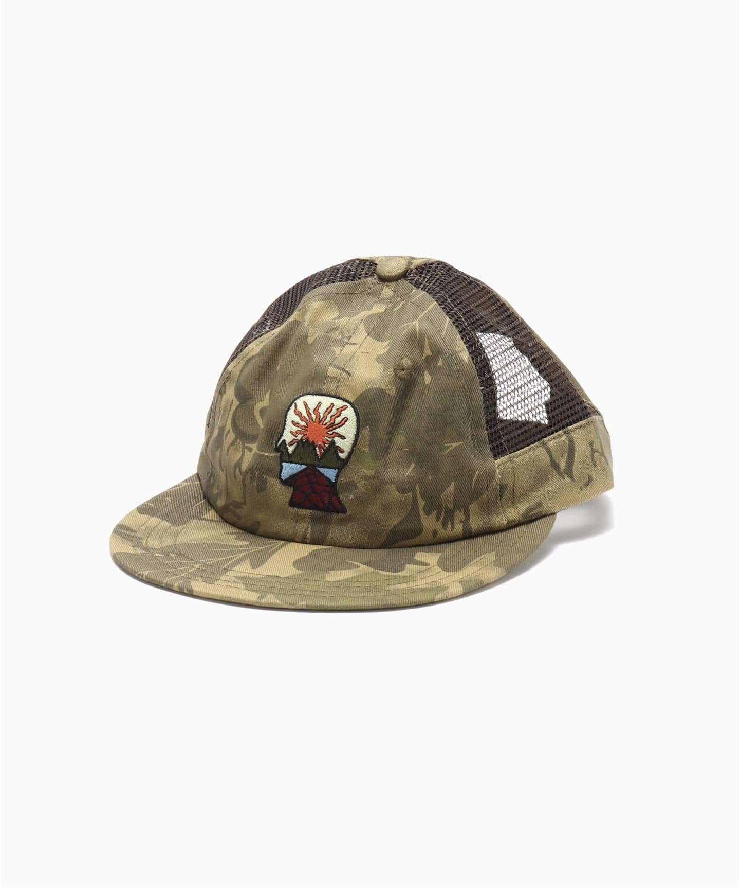 BRAIN DEAD / ブレインデッド MESH PANEL LOGOHEAD HAT