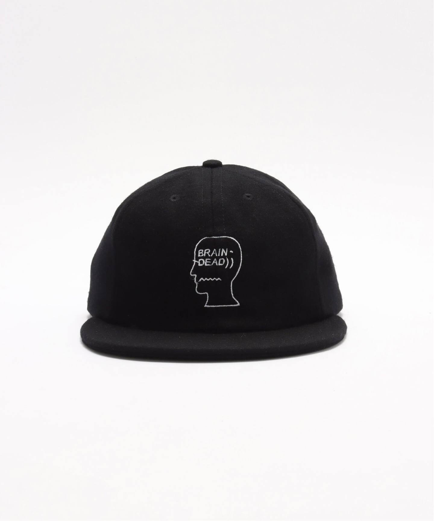 BRAIN DEAD / ブレインデッド FLANNEL LOGOHEAD 6 PANEL HAT（キャップ