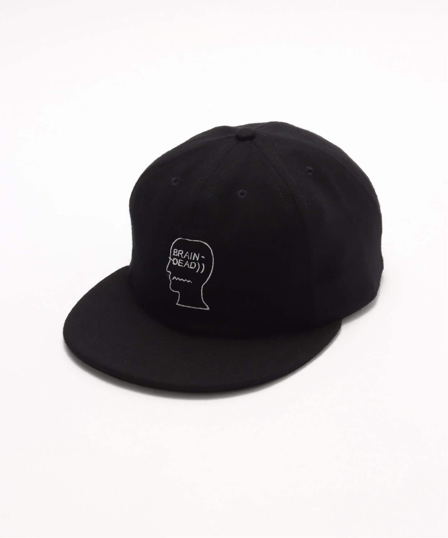 BRAIN DEAD / ブレインデッド FLANNEL LOGOHEAD 6 PANEL HAT（キャップ