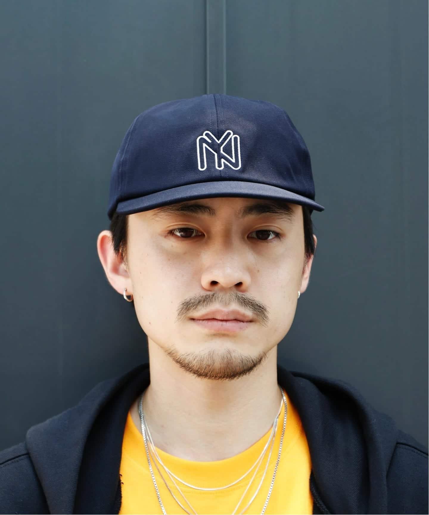 ＜COMESANDGOES＞ ベースボール NY キャップ COMESANDGOES / カムズアンドゴーズ】 NEW YORK CAP - BLACK
