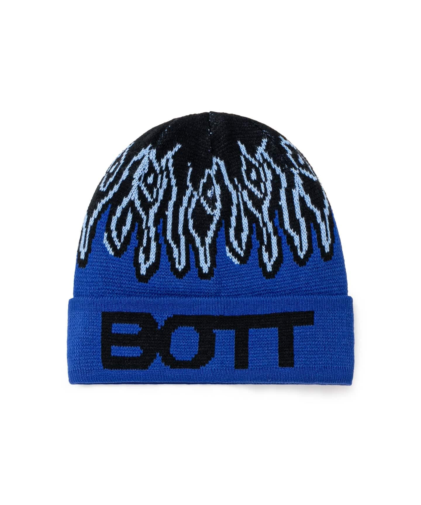 BOTT ビーニー ネイビー BoTT / ボット Flame Beanie（ニットキャップ・ビーニー）｜WISM