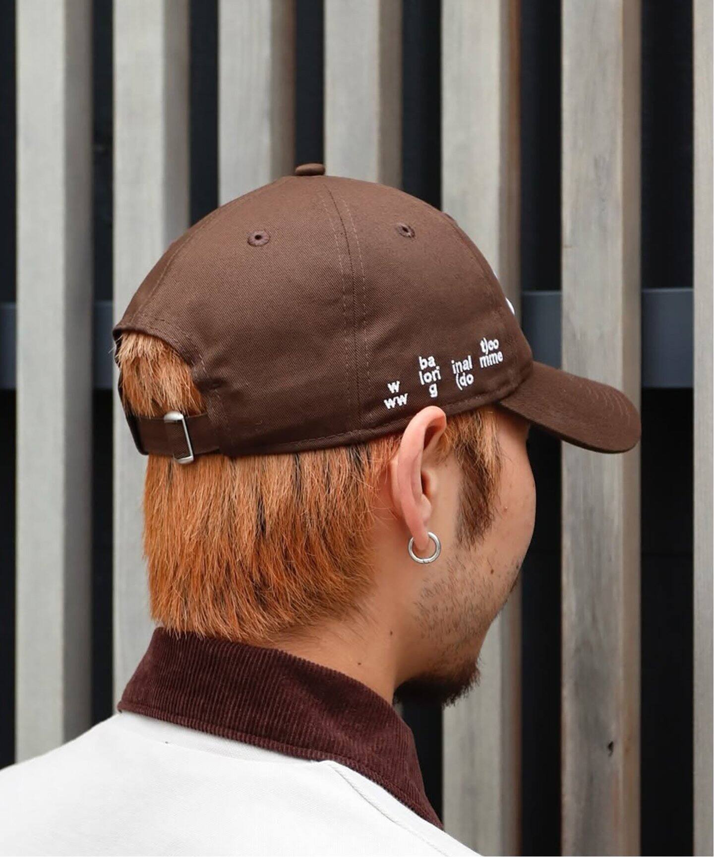 帽子 BAL NEW ERA 9TENTY b LOGO CAP Bal/New Era 9tenty b Logo Cap walnut – LOVE nagoya