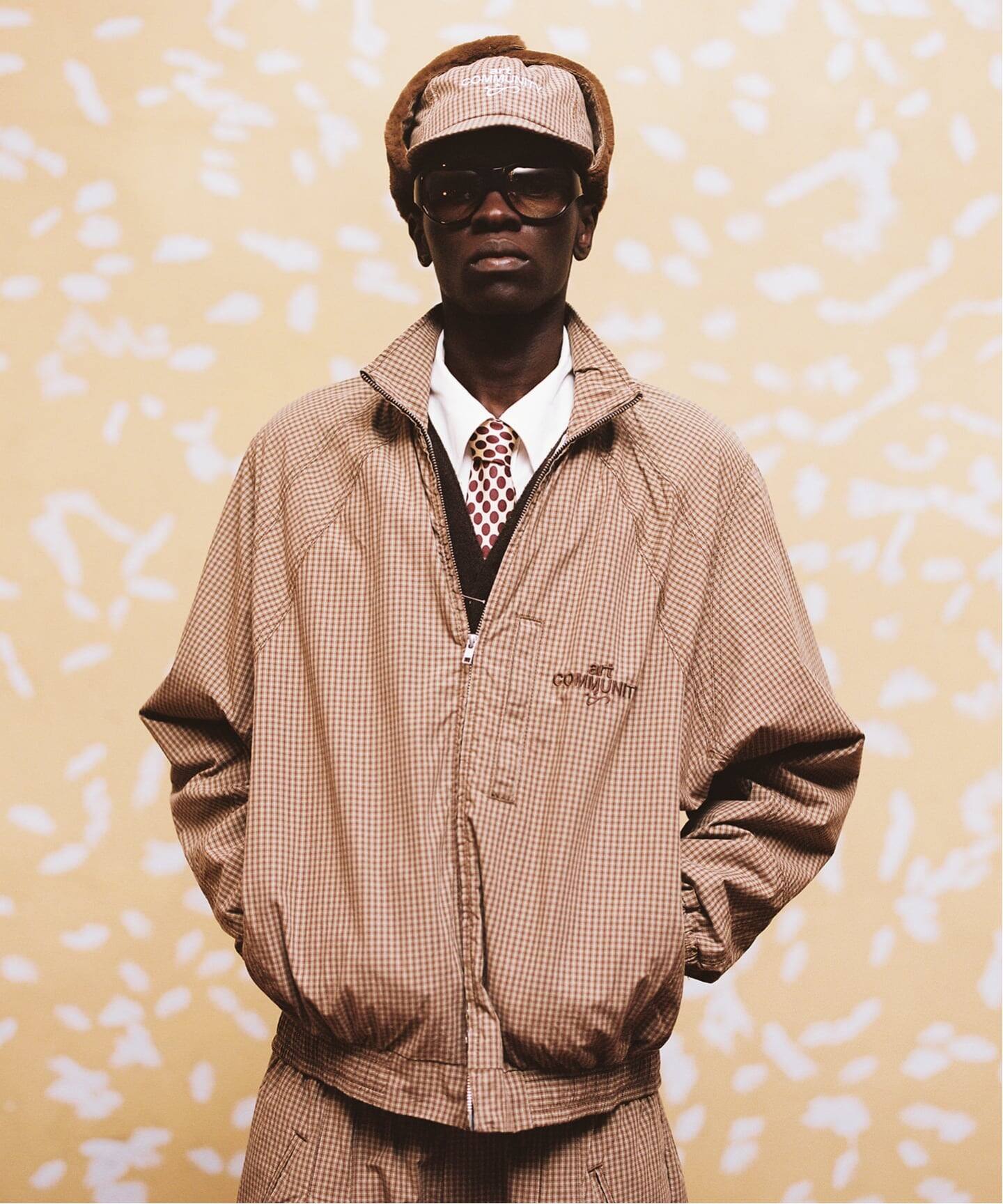 art COMMUNITY / アートコミュニティ Pilot ShortBrim Fitted Cap