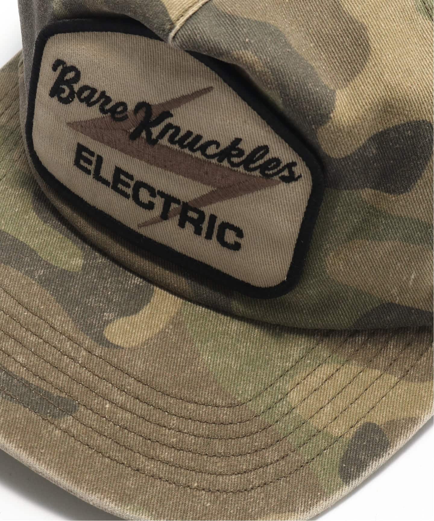 Bare Knuckles カモフラージュ キャップ BARE KNUCKLES / ベアナックルズ Electric Logo Camo Hat（キャップ