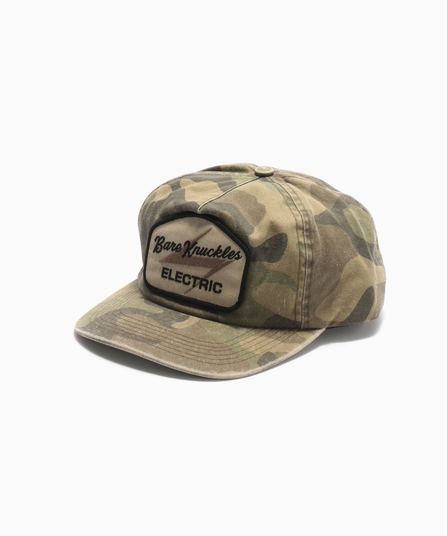 BARE KNUCKLES / ベアナックルズ Electric Logo Camo Hat（キャップ
