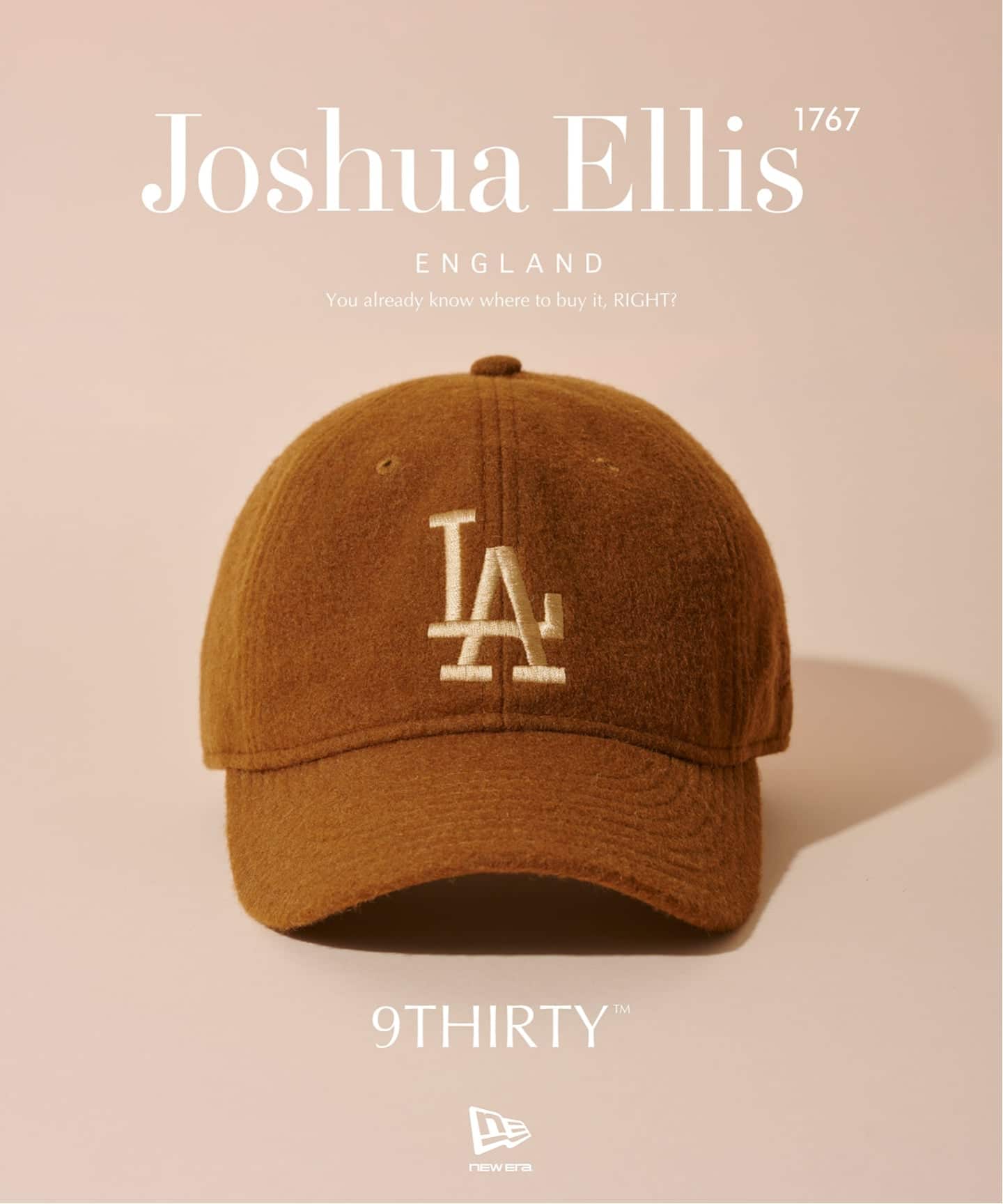 ニューエラ 別注 ジョシュア・エリス LAD　JOURNAL STANDARD NEW ERA / ニューエラ 別注 ジョシュア・エリス LAD 930（キャップ