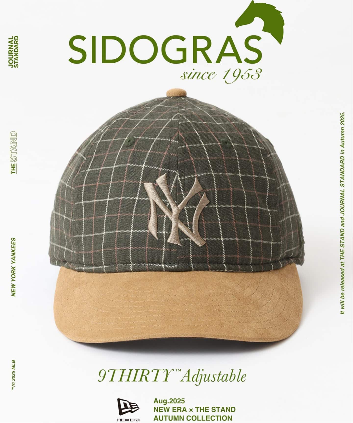NEW ERA / ニューエラ 別注 SIDOGRA シドグラス NYY 930（キャップ