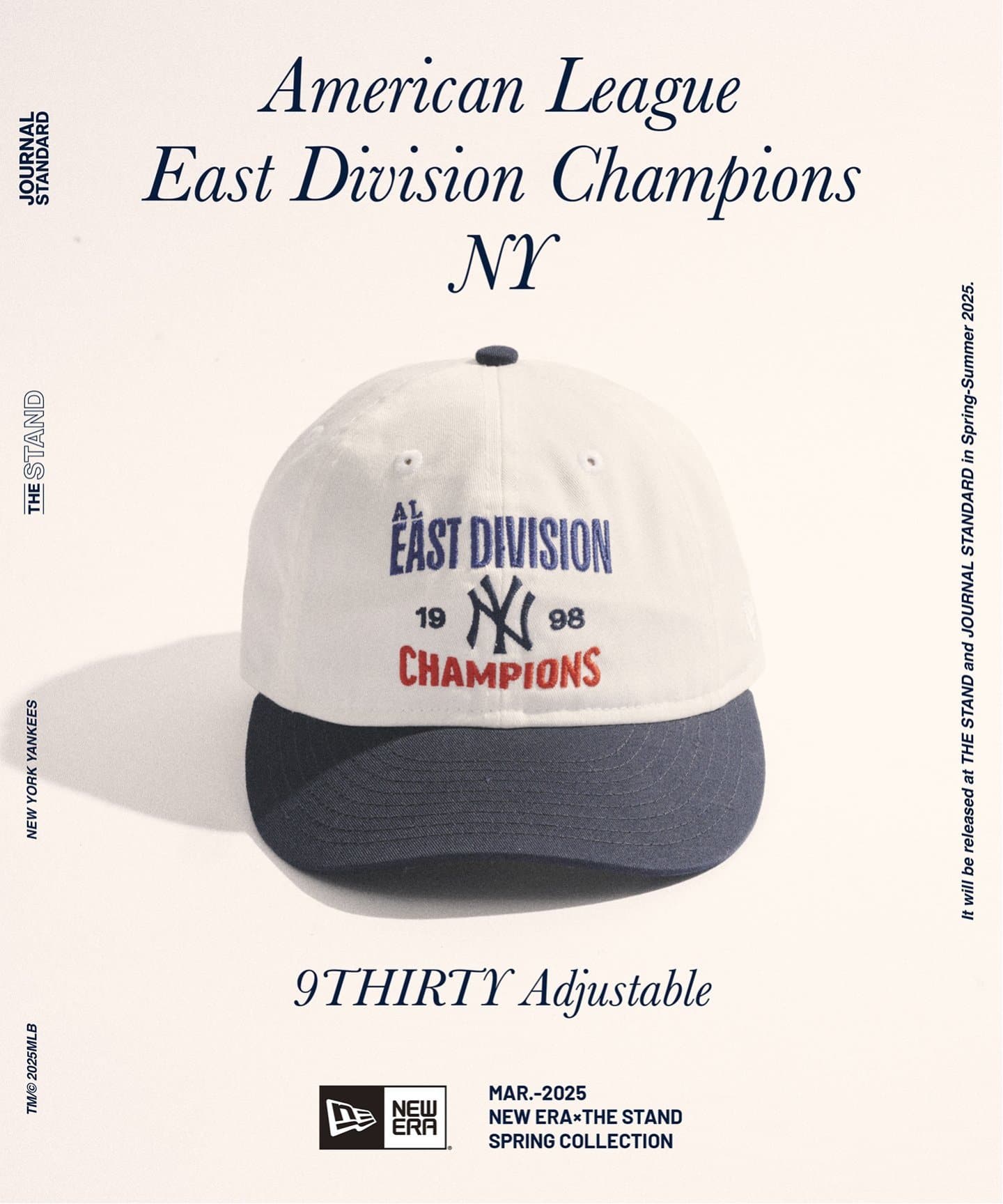【本日まで！】ジャーナルスタンダード別注 ドジャース NEW ERA 完売品 NEW ERA / ニューエラ 別注 CH 1998 NYY 930（キャップ