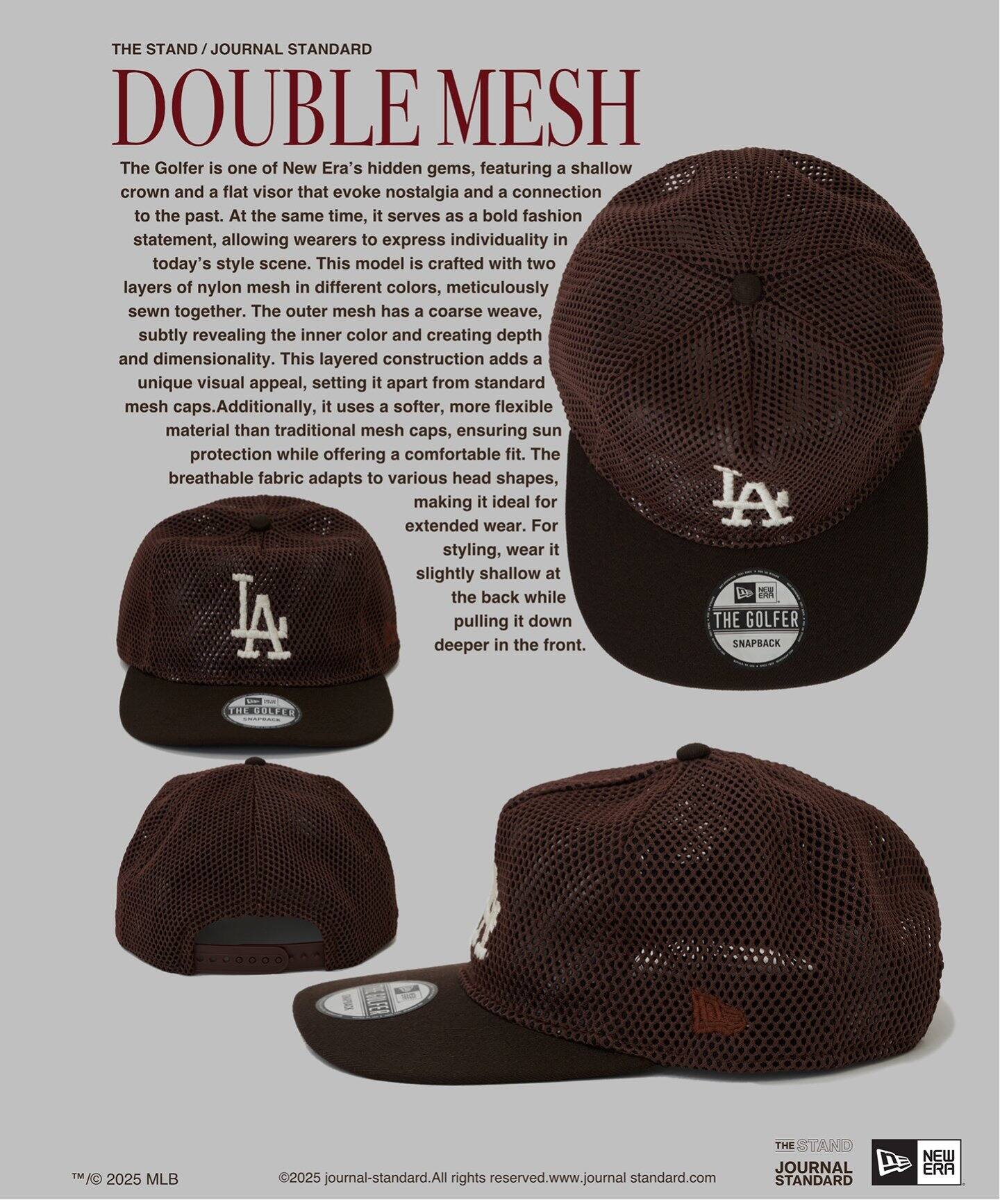 NEW ERA / ニューエラ 別注 DOUBLE MESH LAD Golfer