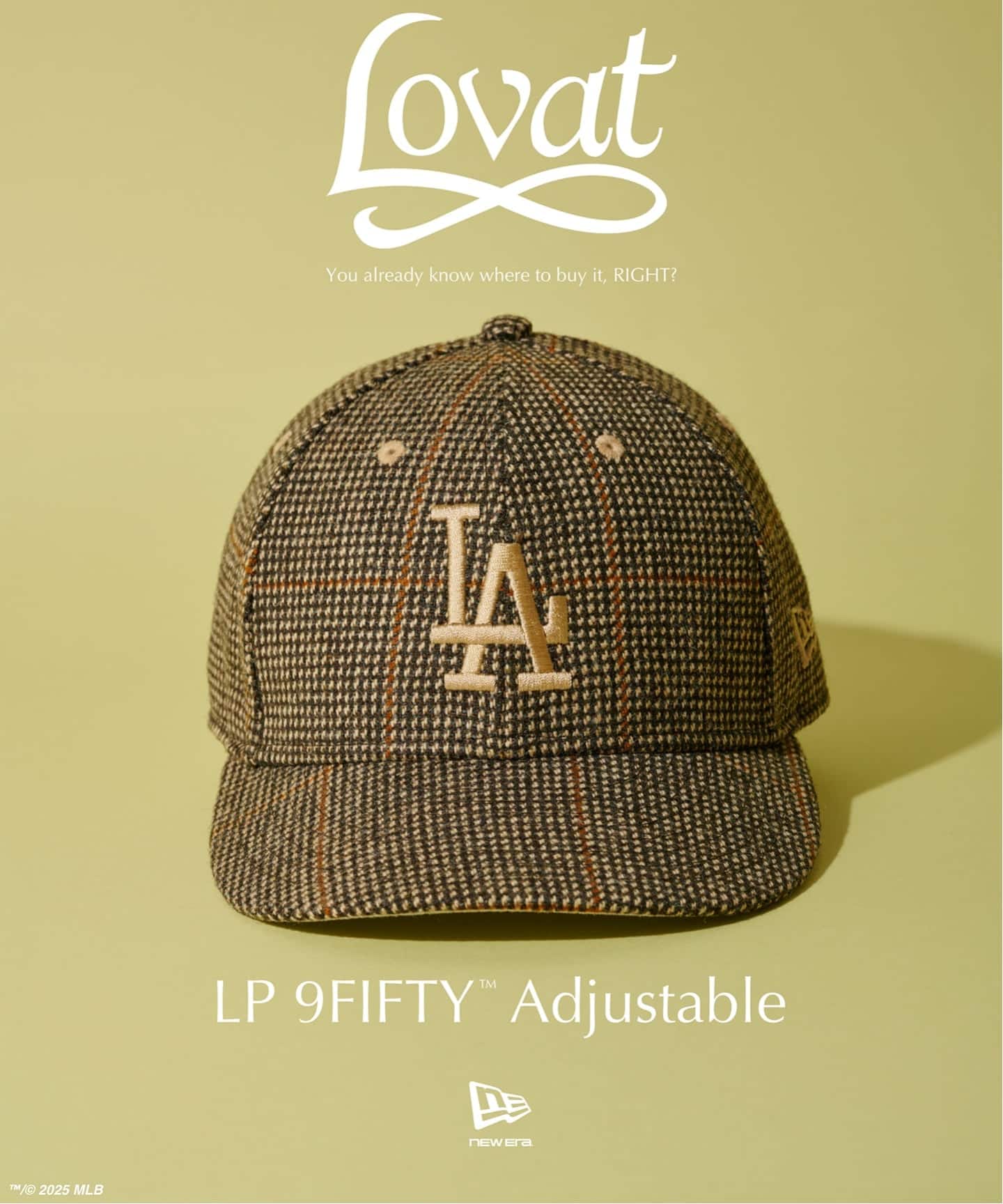 【新品未使用】 JOURNAL STANDARD x NEW ERA LP950 NEW ERA / ニューエラ 別注 Lovat ラバット社 LAD LP950