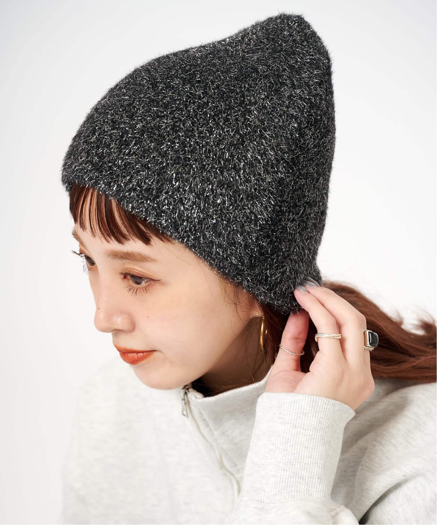 ラメビーニー（ニットキャップ・ビーニー）｜B.C STOCK（ベーセー