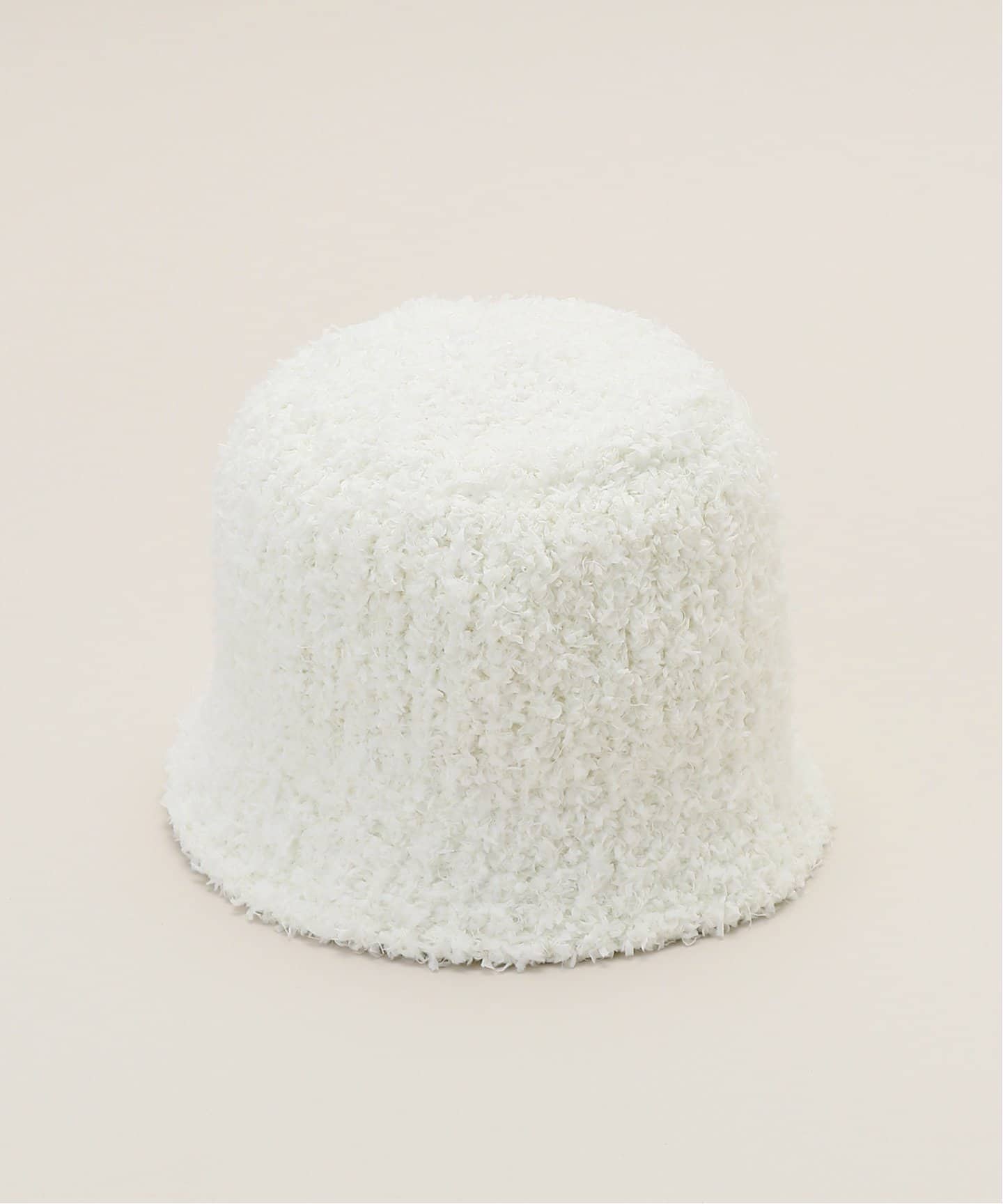 RACAL ラカル Fluffy Mix Knit Bucket Hat 新品 Fluffy Mix Knit Bucket Hat / ミックスニットバケットハット