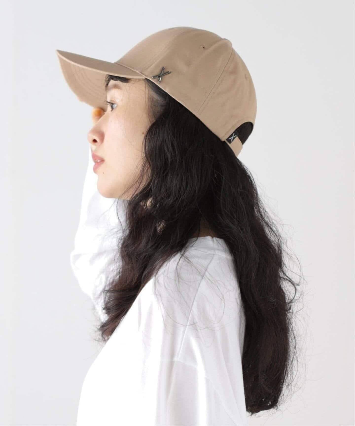 追加》【VARZAR/バザール】 Stud logo over fit ball cap