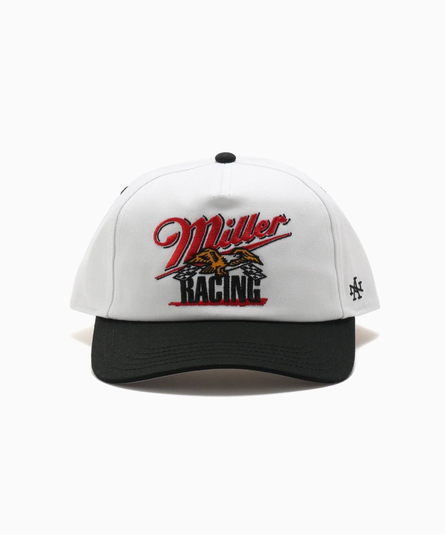 “Miller ミラー　80s USA製　アメリカ製　トラッカーキャップ アメリカンニードル キャップ MILLER HIGH LIFE ROSCOE AN ミラー ハイ