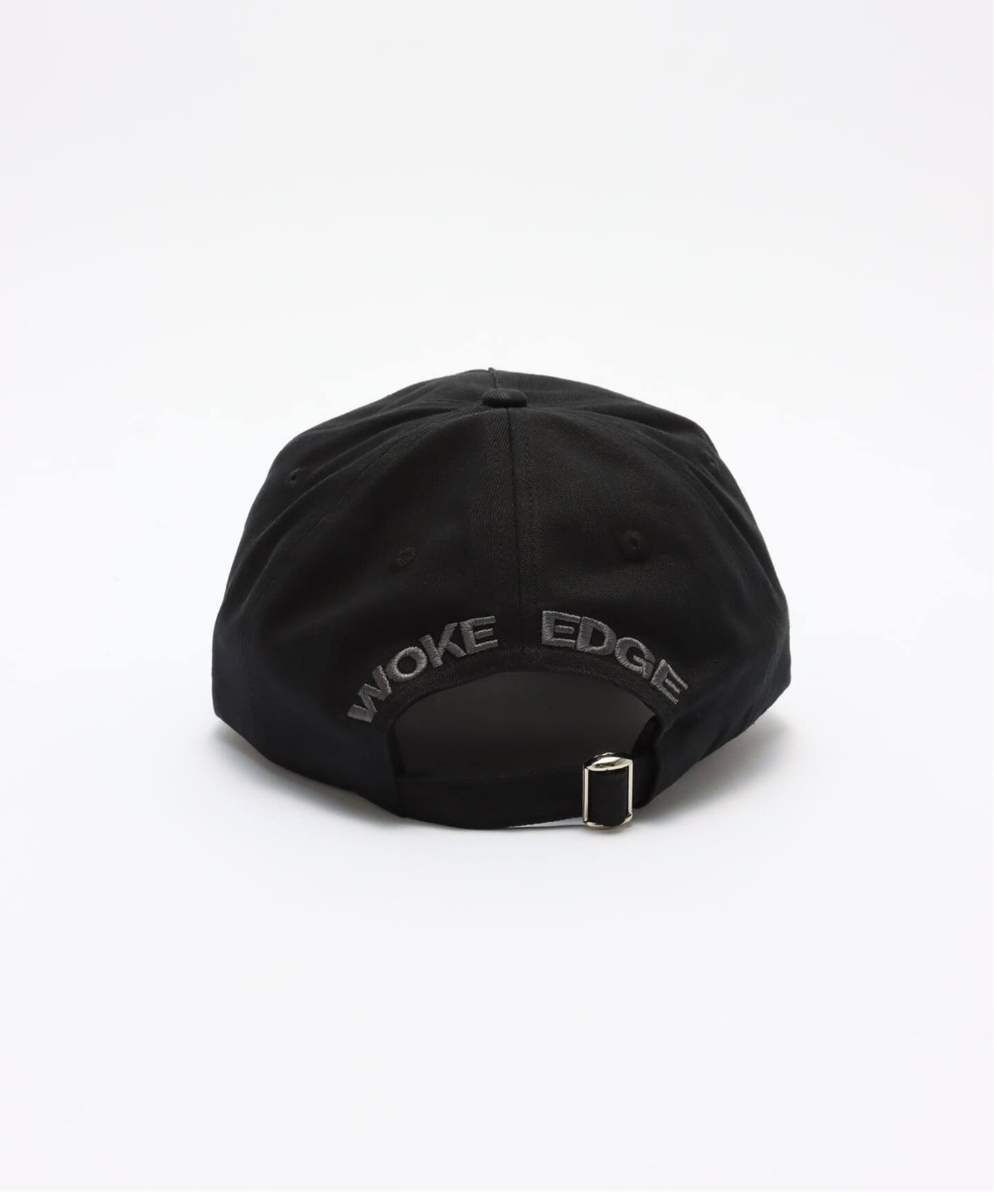 WOKE EDGE / ウォークエッジ Rhinestone WE Star Logo Cap（キャップ