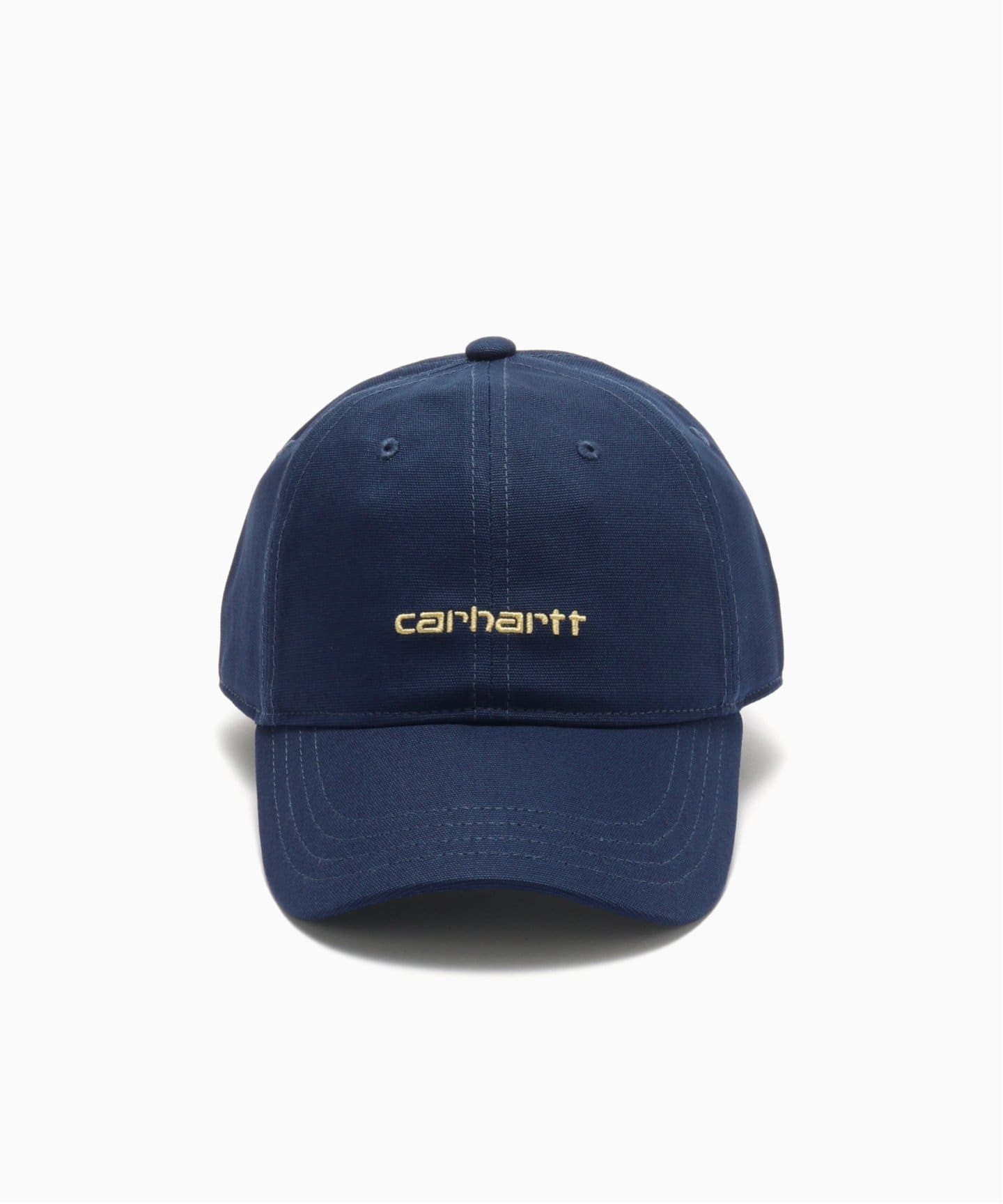 さらに100円引き◆CARHARTT◆LIQUID SCRIPT CAP Carhartt WIP - Liquid Script Logo-Embroidered Cotton-Twill