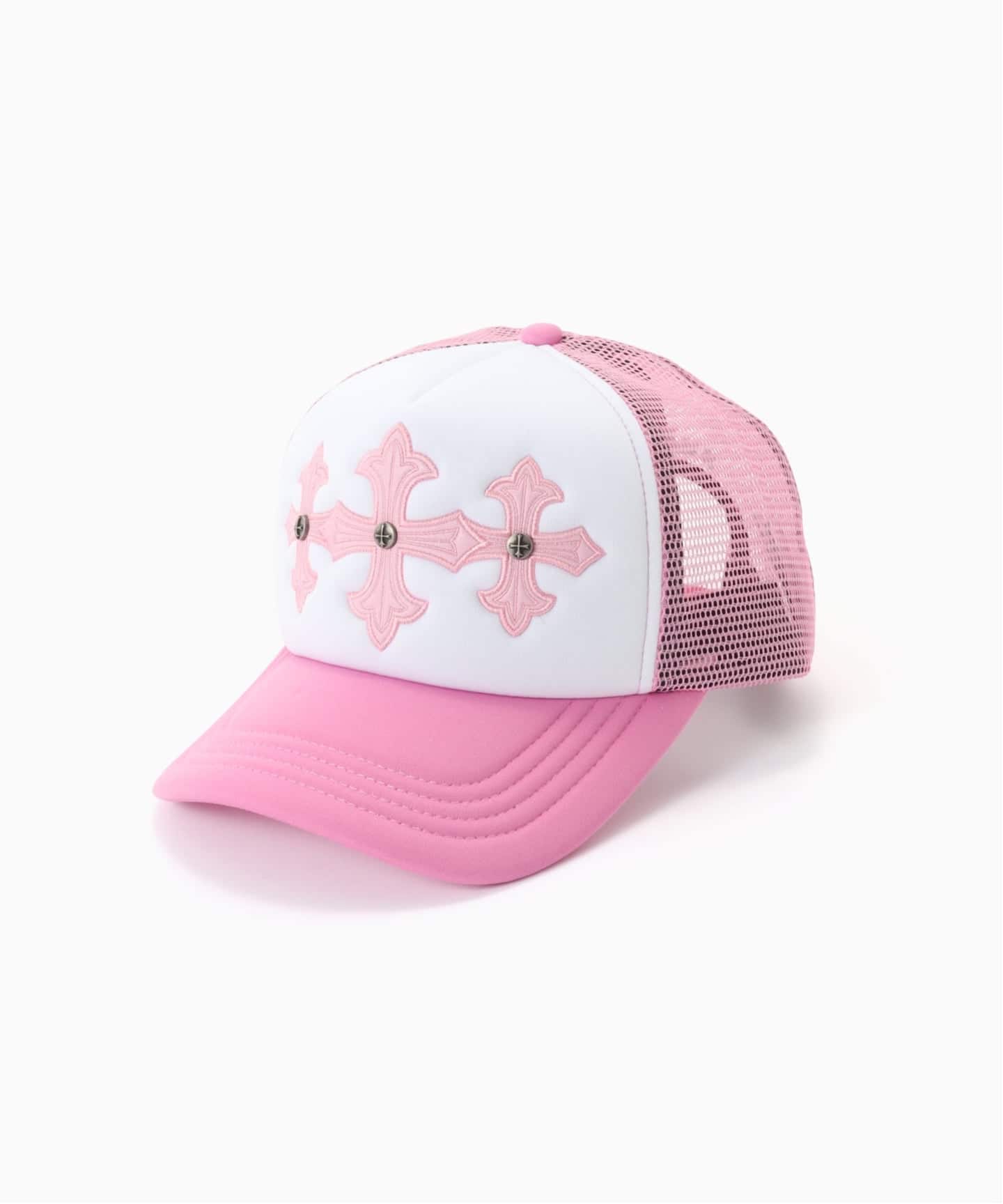 SUPPLIER / サプライヤー Cross Leather Patch Mesh Cap（キャップ