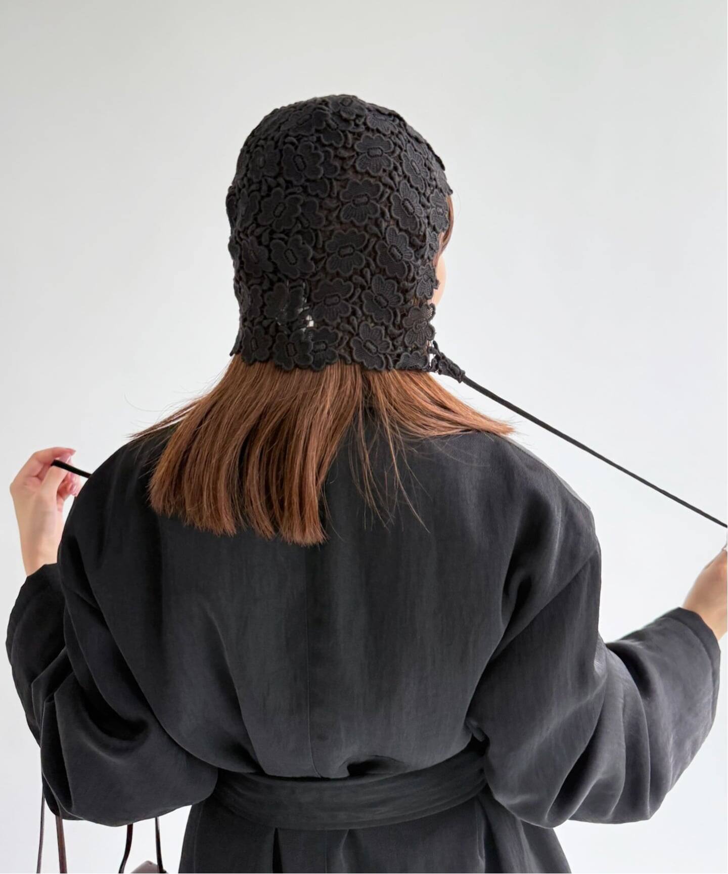 PAN/パン】BISCHOFF BUTTERFLY LACE HOOD（キャップ）｜EDIT.FOR LULU