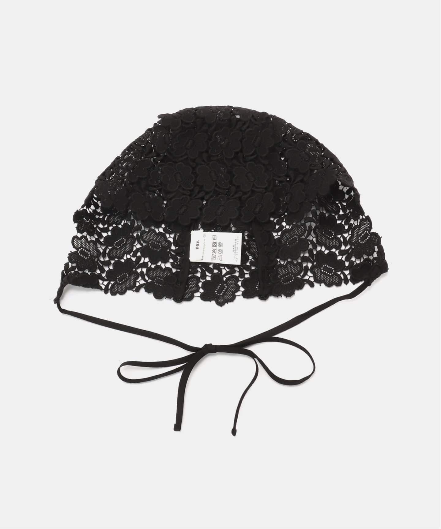 【Pan/パン】　BISCHOFF BUTTERFLY LACE BRA 黒 PAN/パン】BISCHOFF BUTTERFLY LACE HOOD（キャップ）｜EDIT.FOR LULU