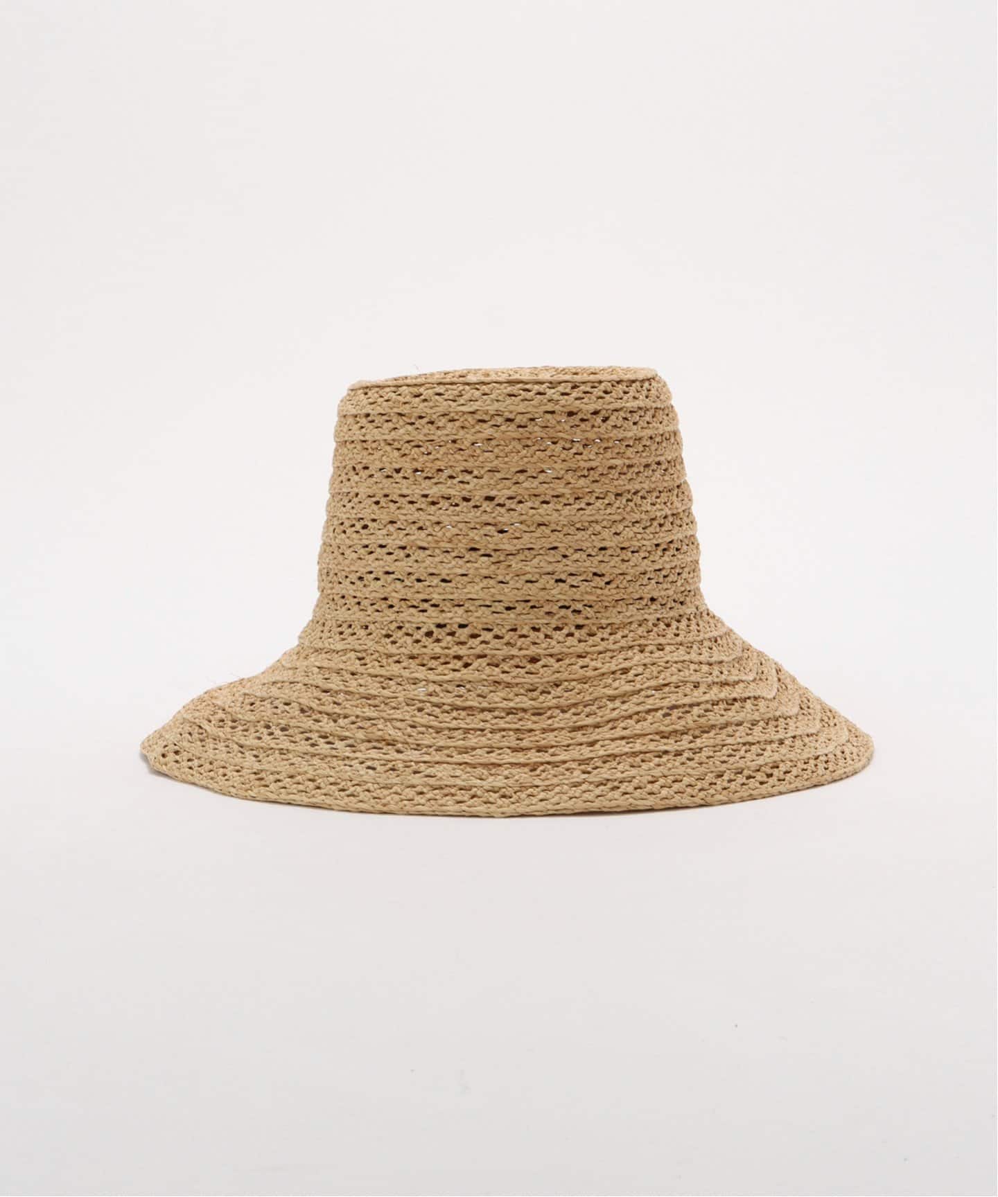 新品未使用　イエナ　IENA  キジマタカユキ　ハット　ホワイト　バケットハット KIJIMA TAKAYUKI/キジマ タカユキ STRAW HAT ハット W-251349-27