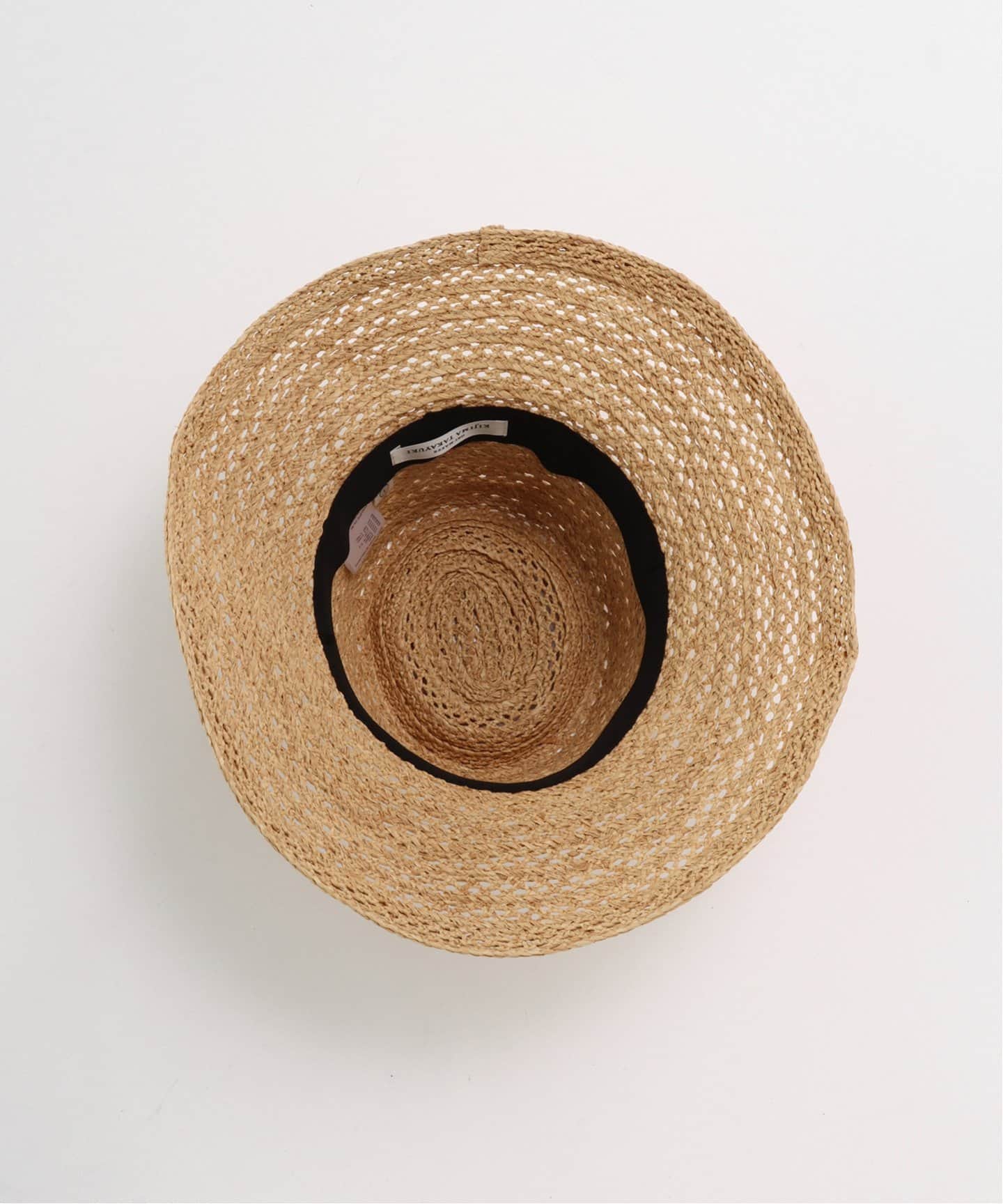新品未使用　イエナ　IENA  キジマタカユキ　ハット　ホワイト　バケットハット KIJIMA TAKAYUKI/キジマ タカユキ STRAW HAT ハット W-251349-27