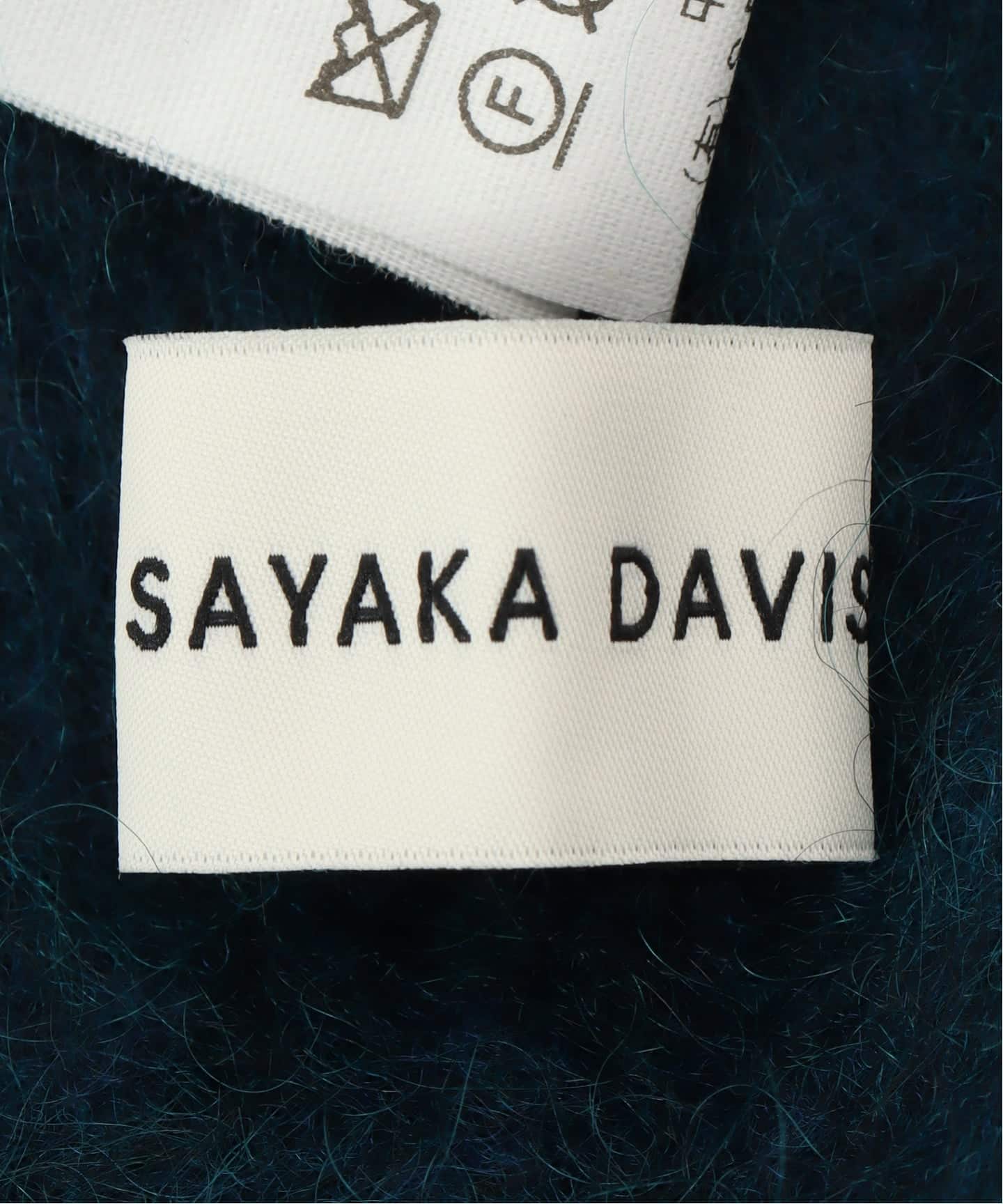 SAYAKA DAVIS/サヤカデイヴィス Ribbed Mohair Knit ニット帽 VKT204