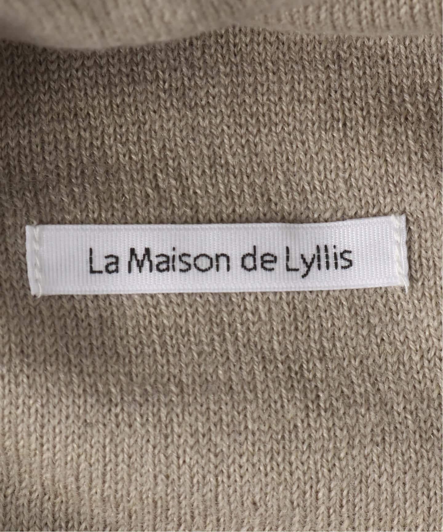 La Maison de Lyllis/メゾンドリリス BOXKNIT 帽子 2253031（ニット