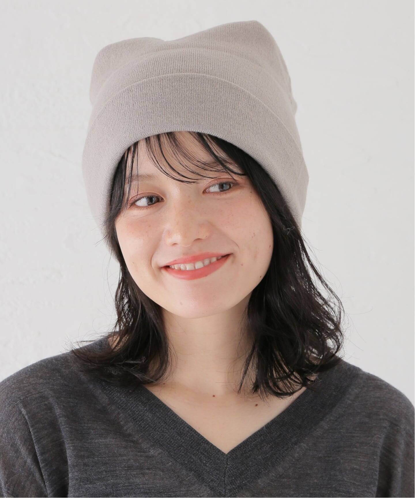 La Maison de Lyllis/メゾンドリリス BOXKNIT 帽子 2253031（ニット