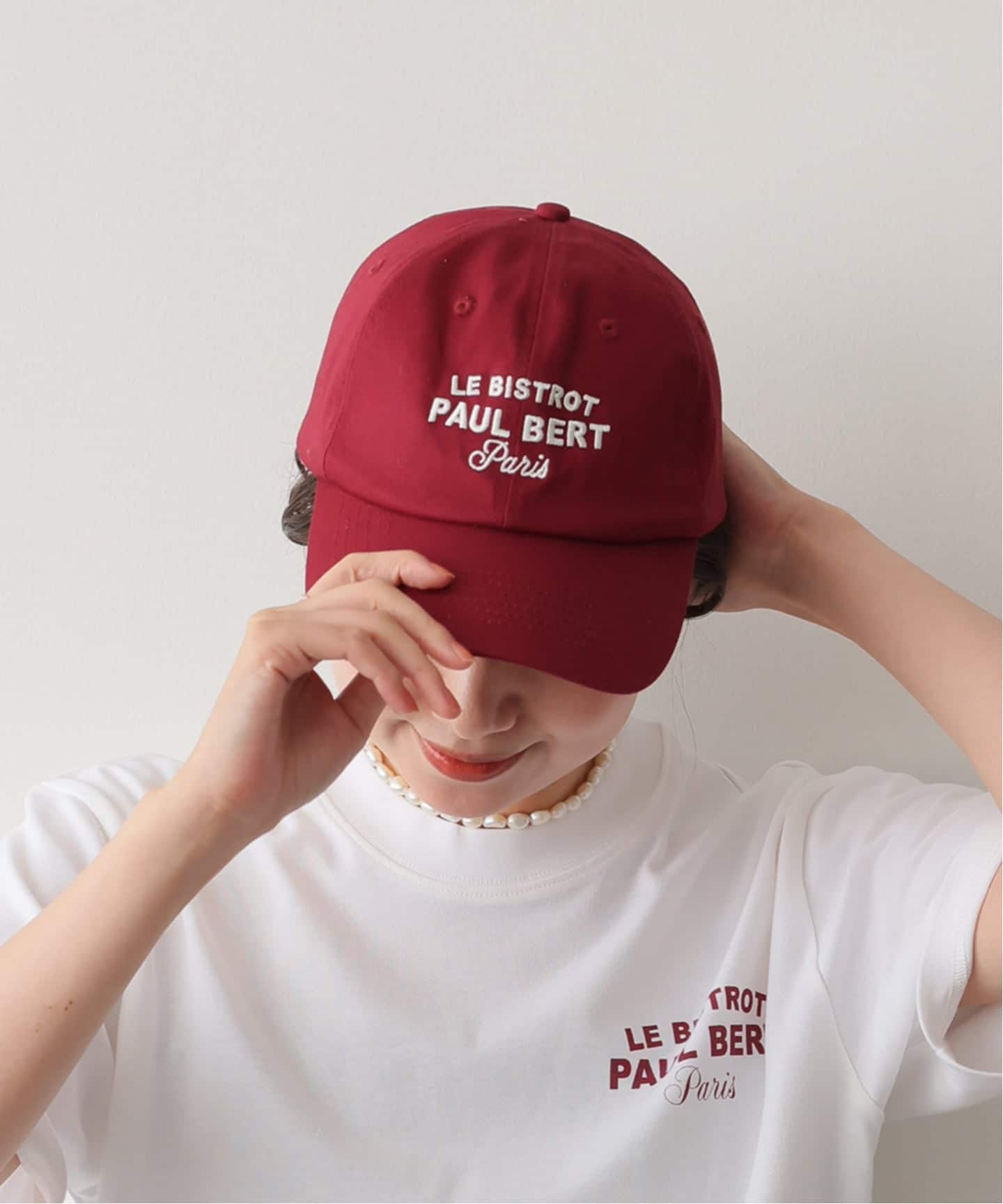 GIFT SHOP/ギフトショップ Signature Hat キャップ BISTROTPAULBERT