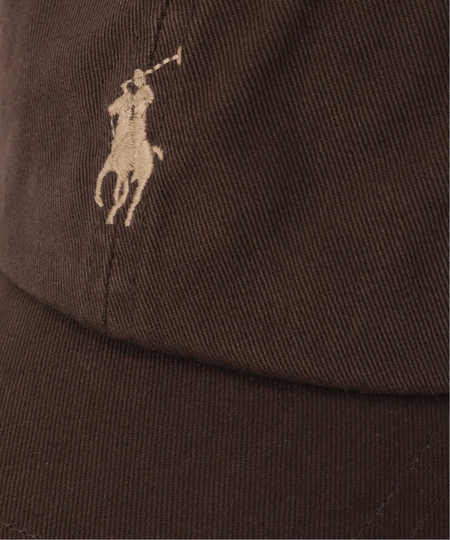 Polo Ralph Lauren ブラウンキャップ❣️ POLO RALPH LAUREN コットン チノ ベースボール キャップ 200