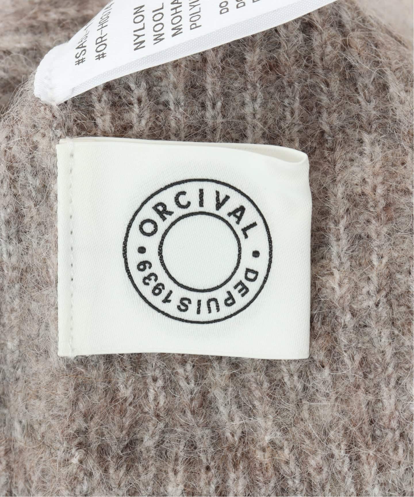 ORCIVAL/オーシバル MOHAIRニットキャップ #OR-H0374（ニットキャップ