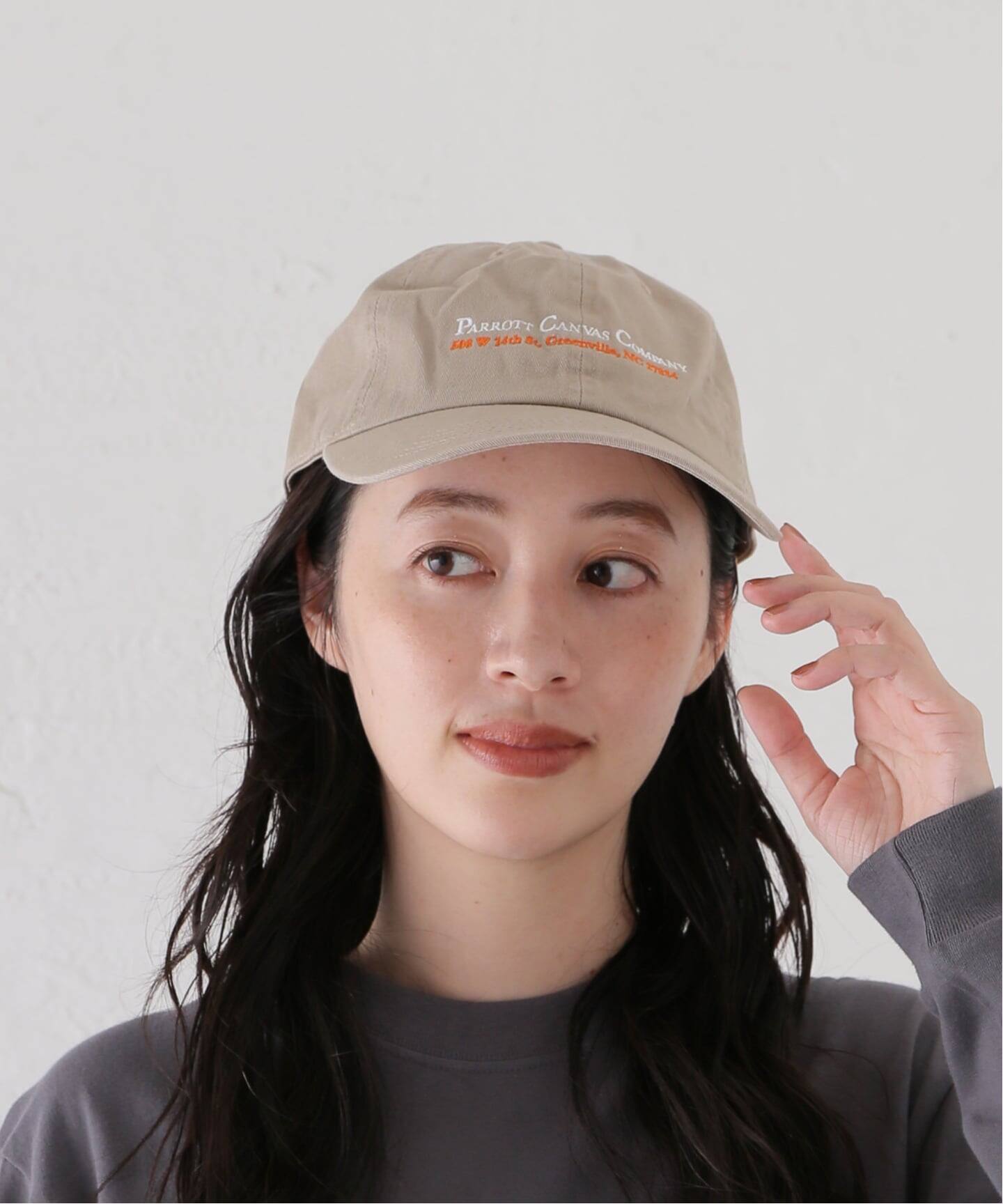 PARROTT CANVAS/パロットキャンバス ロゴキャップ PC25215029 