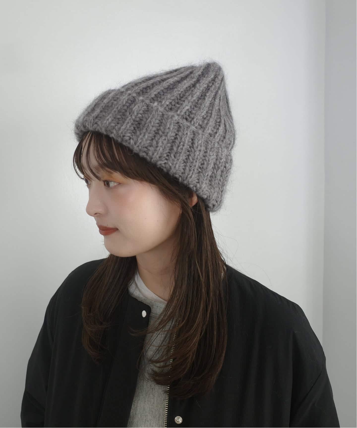 WEB限定カラー/追加予約》Fratelli Talli MOHAIR KNIT CAP 3874