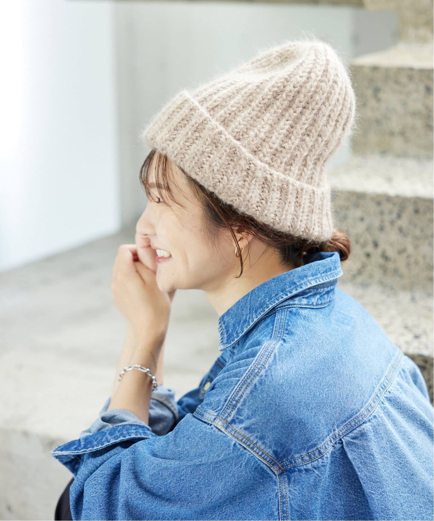 カタリスト モヘヤニットビーニー カタリスト モヘヤニットビーニー