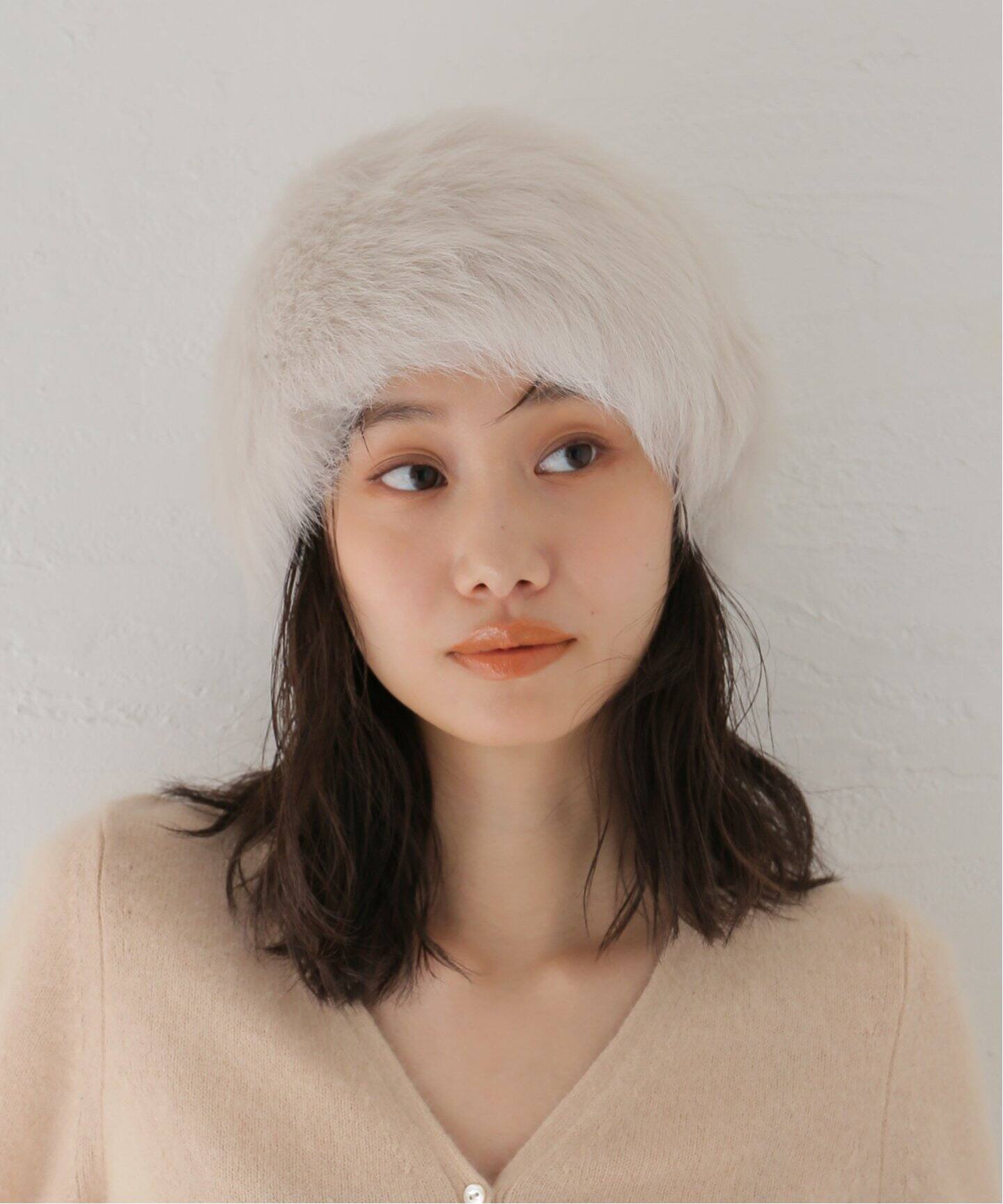 GUSHLOW＆COLE ガシュロウアンドコール ニット帽 ウール シープ GUSHLOW&COLE/ガシュロウアンドコール 別注 SHEARLING BEANIE