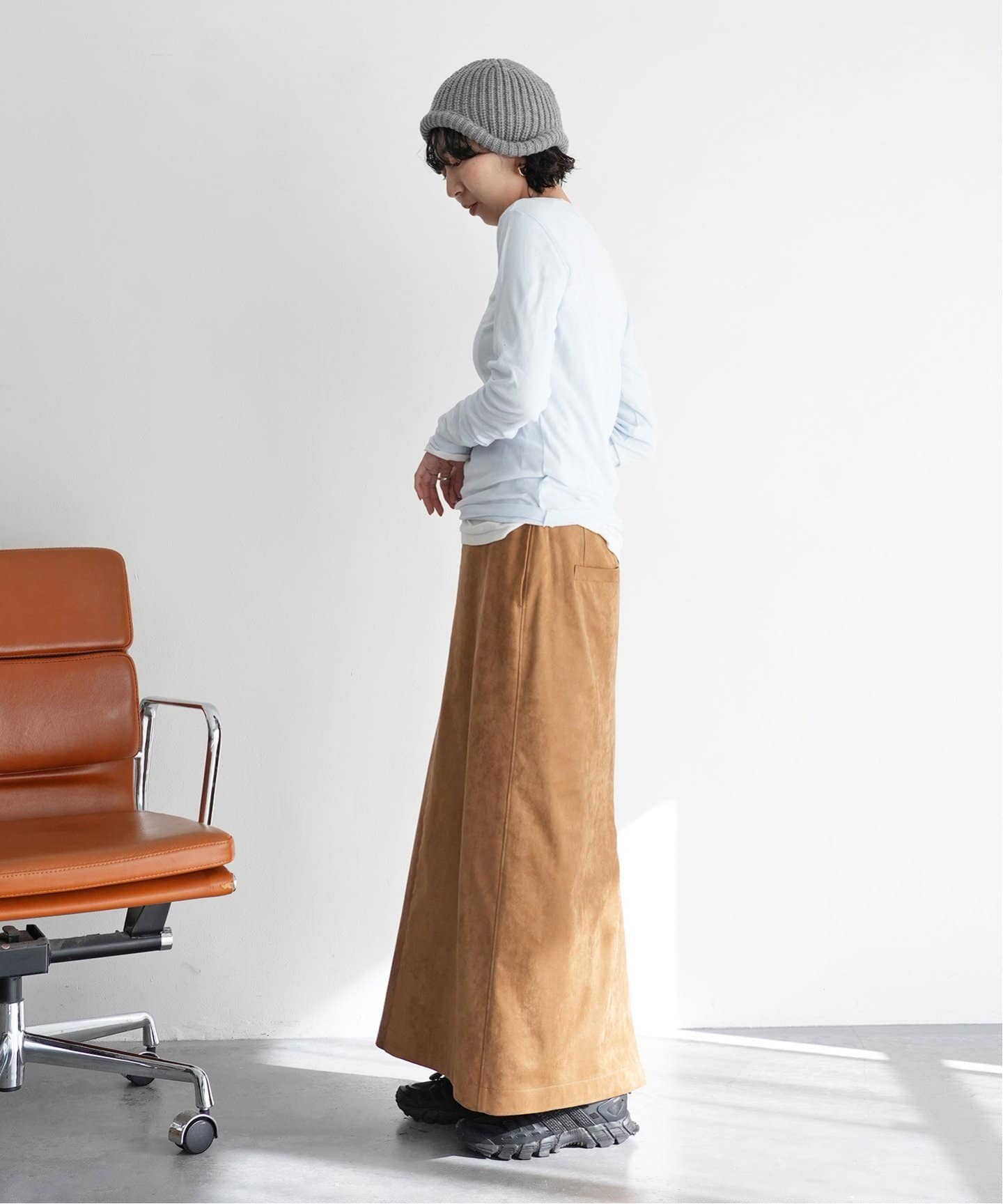 WEB限定》SLOBE citron. ヘルメットニットキャップ（ニットキャップ